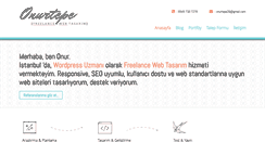 Desktop Screenshot of onurtepe.com