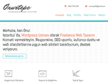 Tablet Screenshot of onurtepe.com